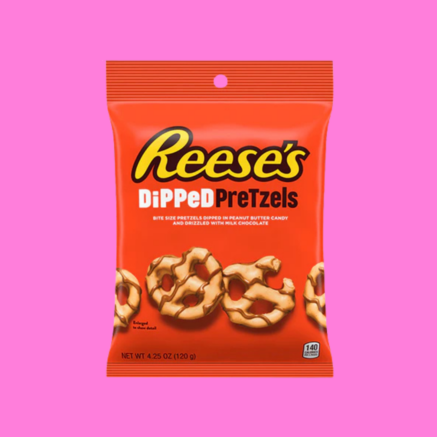 Reeses Dipped Pretzels